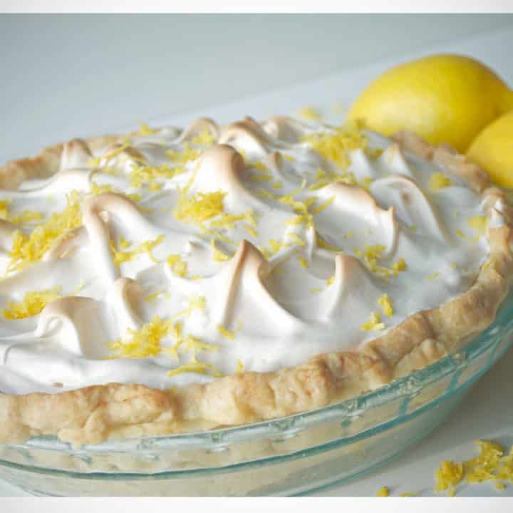 Lavender Infused Lemon Meringue Pie recipe