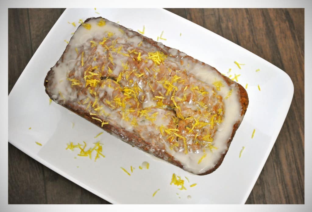 Lemon Ginger Zucchini Bread | OfBatterAndDough.com