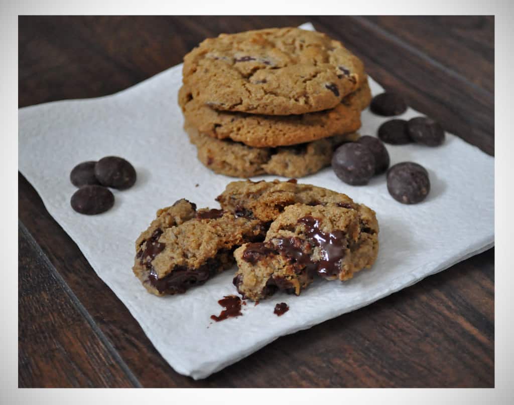 Gluten Free Ginger Chocolate Chip Cookies
