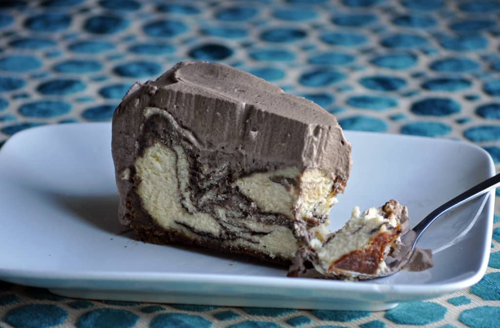 Marble Chocolate Cheesecake. New york cheesecake recipe