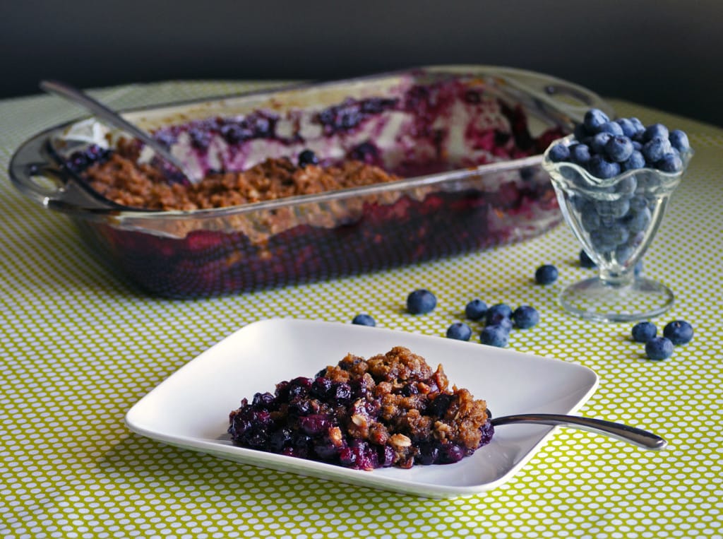 Blueberry crisp recipe