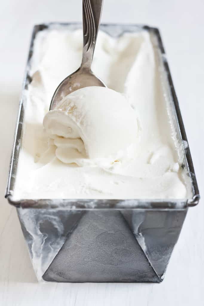 Homemade vanila ice cream recipe