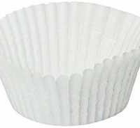 White Paper Cupcake Liners
