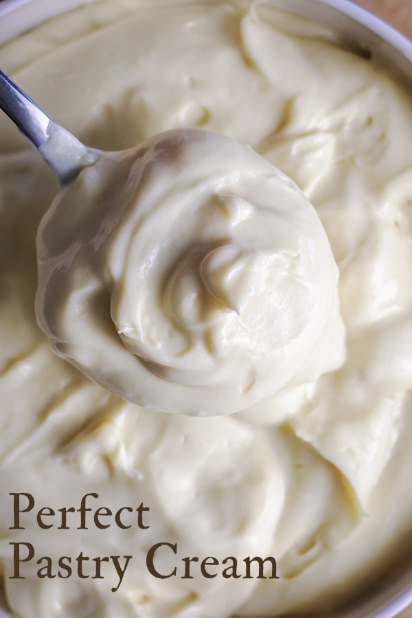 A spoonful of perfect pastry cream