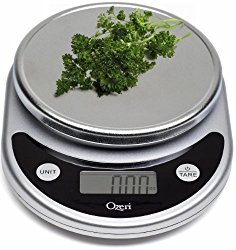 Kitchen scale for weighing homemade cheese crackers