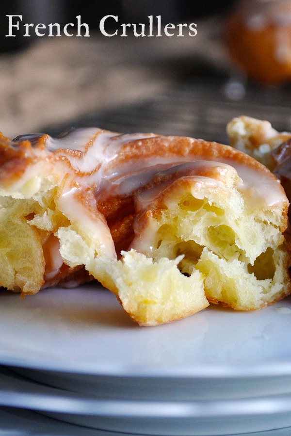 The inside of a Homemade, French Cruller
