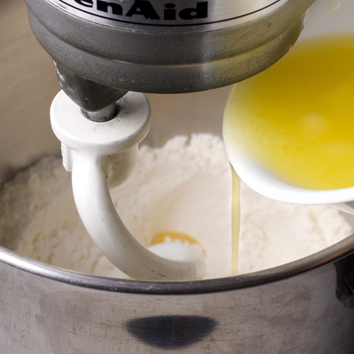 Homemade Flour Tortillas Made with Butter