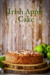Irish Apple Cake with Sugar Topping