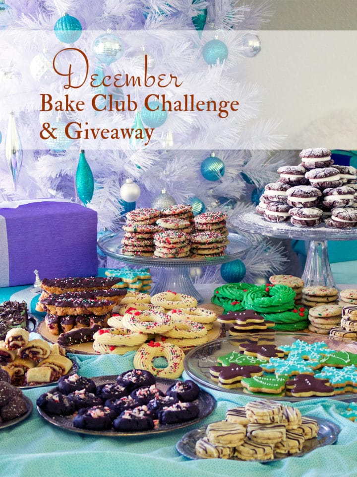 The December Bake Club Baking Challenge Recipe is Christmas Cookies