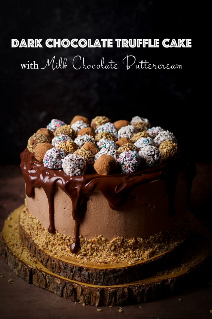 One Kg Birthday Chocolate Truffle Cake-sonthuy.vn