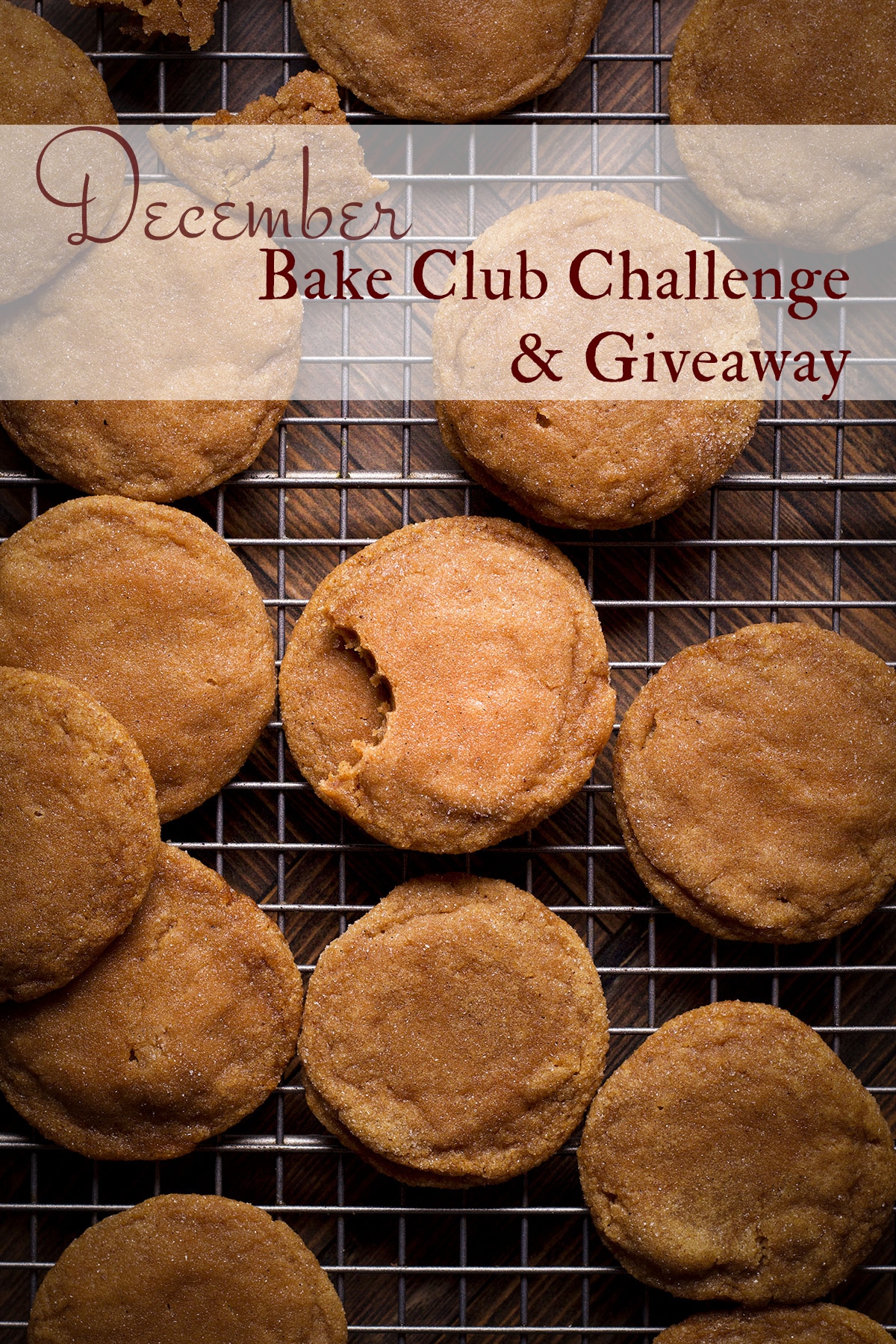 The December Bake Club challenge recipe is brown sugar cookies.